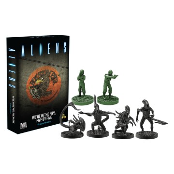 We’re In the Pipe, Five By Five Expansion - Aliens (Inglés)