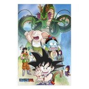SHENRON AND HEROES POSTER 3D 58x38 cm DRAGON BALL