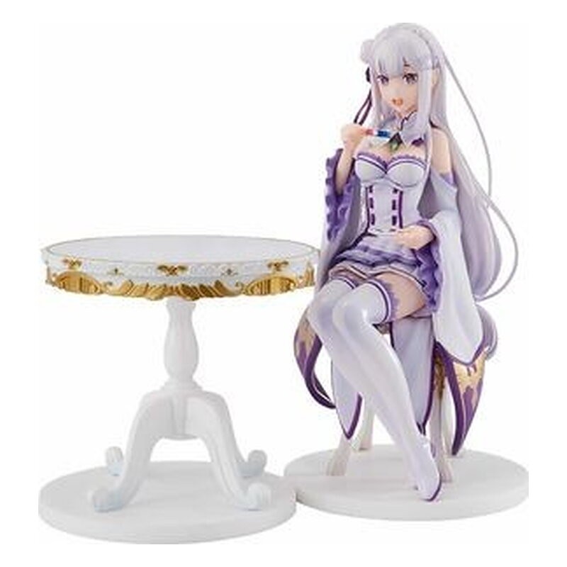 EMILIA TEA PARTY VERSION FIGURA 20 CM RE: ZERO STARTING LIFE IN ANOTHER WORLD 1/7 SCALE