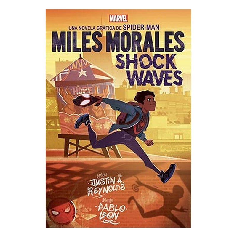 MARVEL SCHOLASTIC. MILES MORALES SHOCK WAVES
