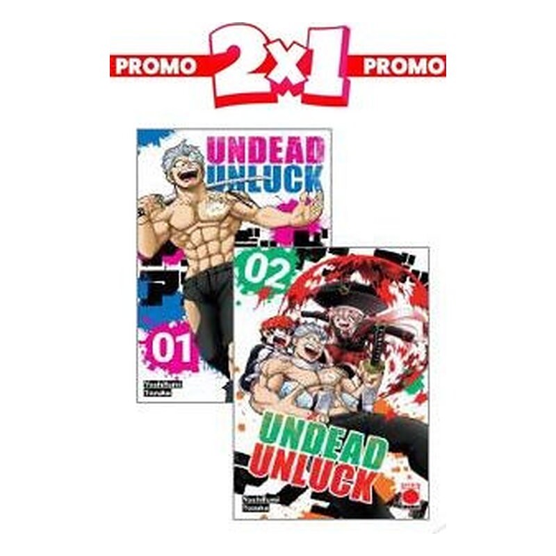 UNDEAD UNLUCK 2X1 (N.01 Y N.02)