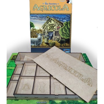 Inserto compatible con Agrícola (Base + Expansión 5-6 jugadores) (Desarmado)