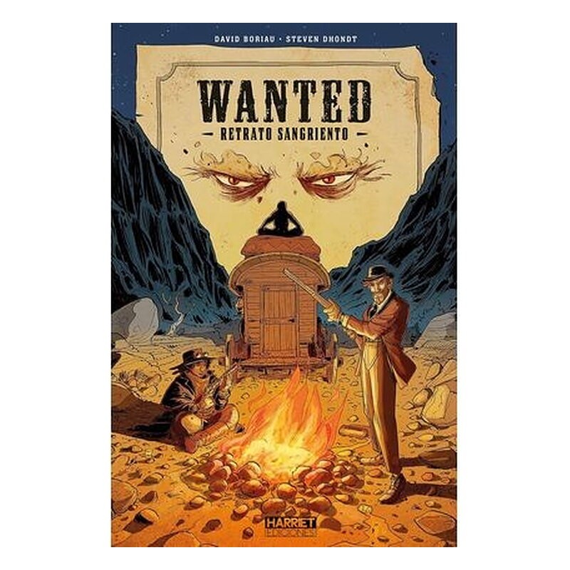 WANTED RETRATO SANGRIENTO