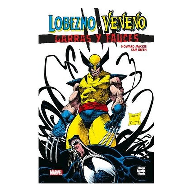 MARVEL GRAPHIC NOVELS. . LOBEZNO Y VENENO: GARRAS Y FAUCES
