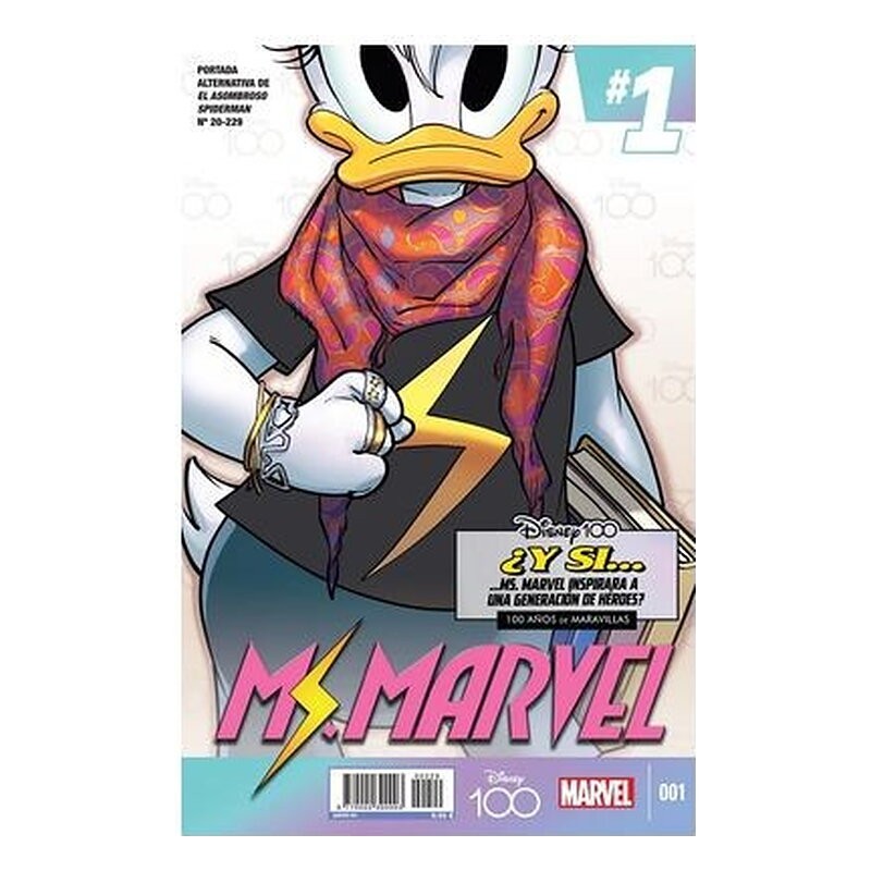 MS. MARVEL PORTADA ALTERNATIVA DISNEY) EL ASOMBROSO SPIDERMAN 20