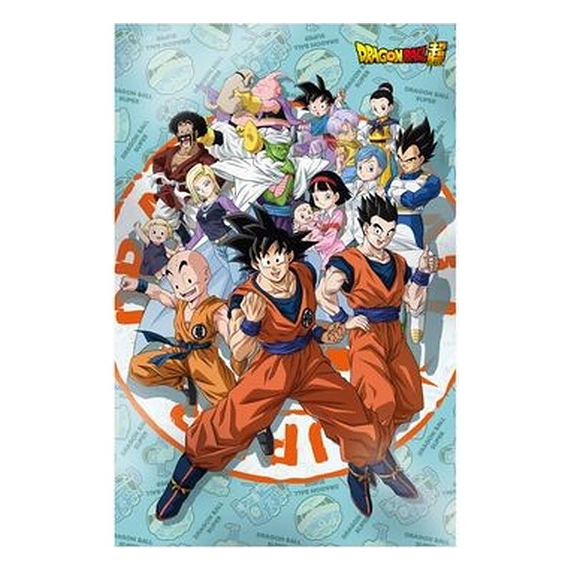 UNIVERSE SURVIVAL (DB SUPER) POSTER 3D 58x38 cm DRAGON BALL