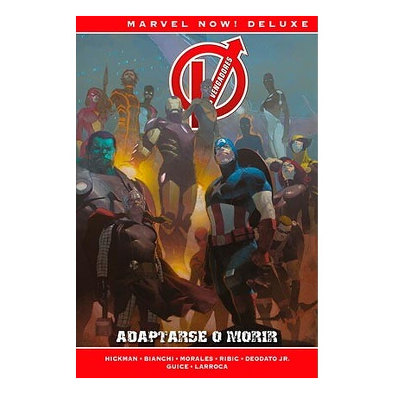 LOS VENGADORES DE JONATHAN HICKMAN 5. ADAPTARSE O MORIR (MARVEL NOW! DELUXE)