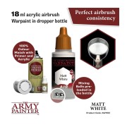 Pintura aerógrafo Warpaints Air – Matt White - The Army Painter