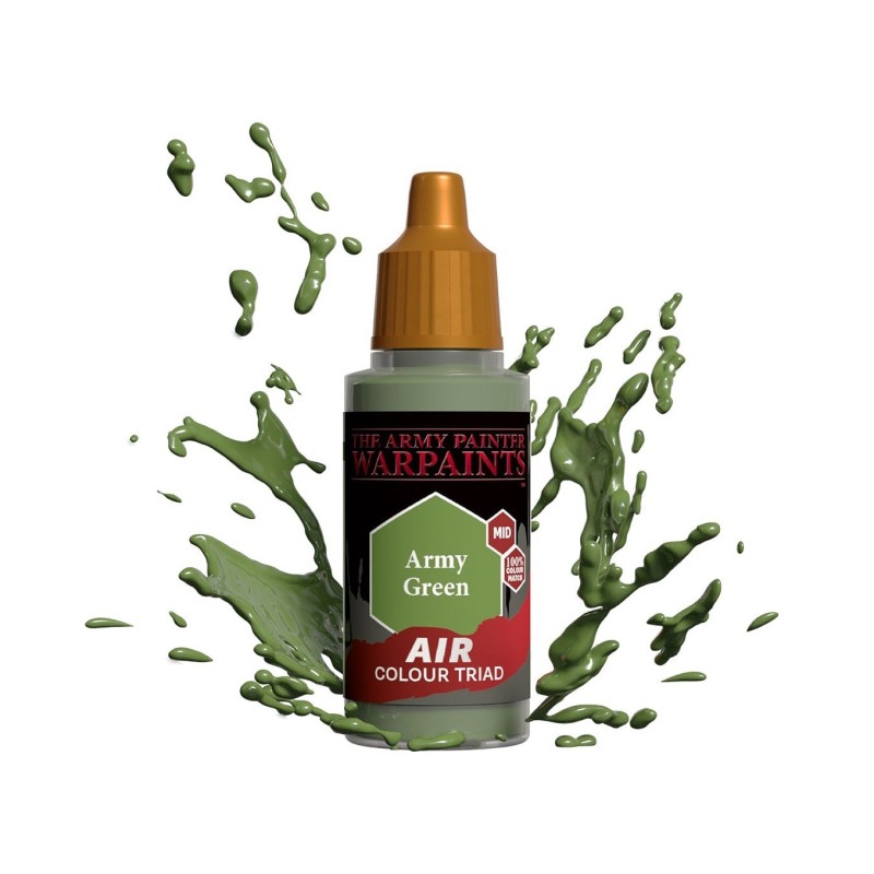 Pintura aerógrafo Warpaints Air – Army Green - The Army Painter