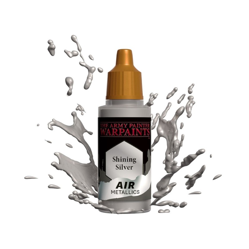 Pintura aerógrafo Warpaints Air – Shining Silver - The Army Painter