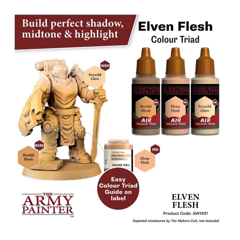 Pintura aerógrafo Warpaints Air – Elven Flesh - The Army Painter