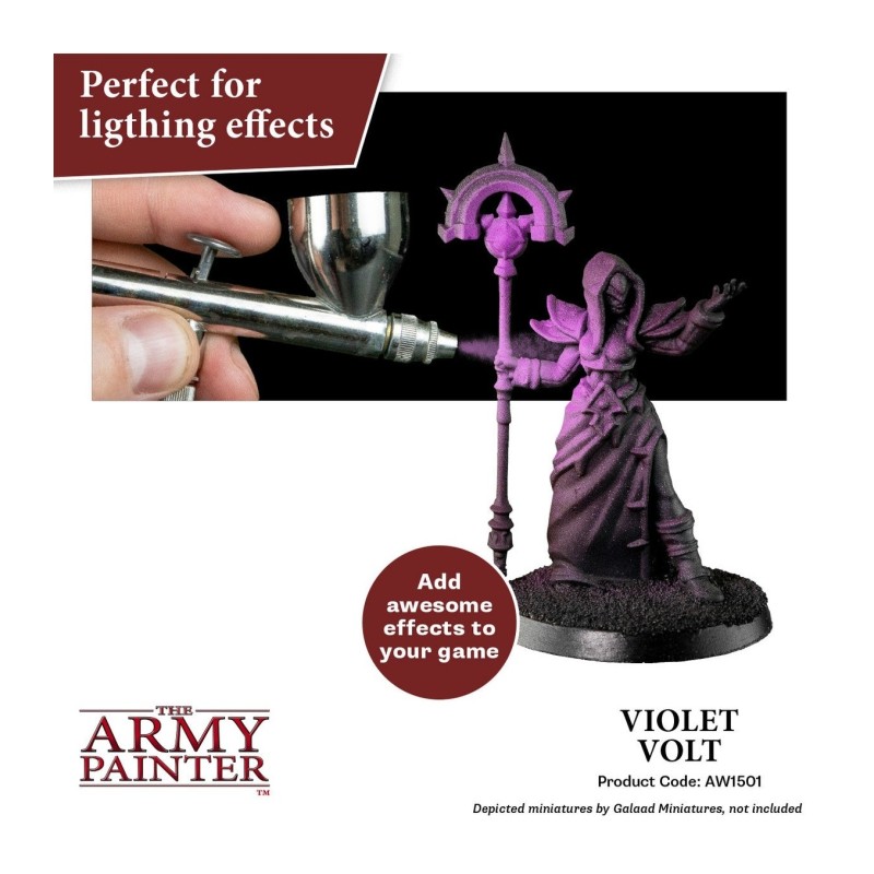 Pintura aerógrafo Warpaints Air – Violet Volt - The Army Painter