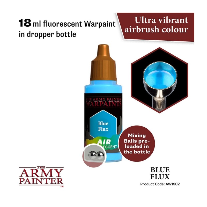 Pintura aerógrafo Warpaints Air – Blue Flux - The Army Painter