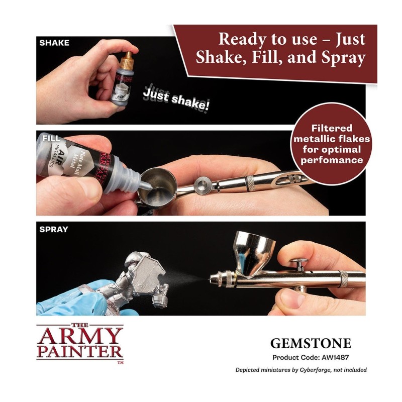 Pintura aerógrafo Warpaints Air – Gemstone - The Army Painter