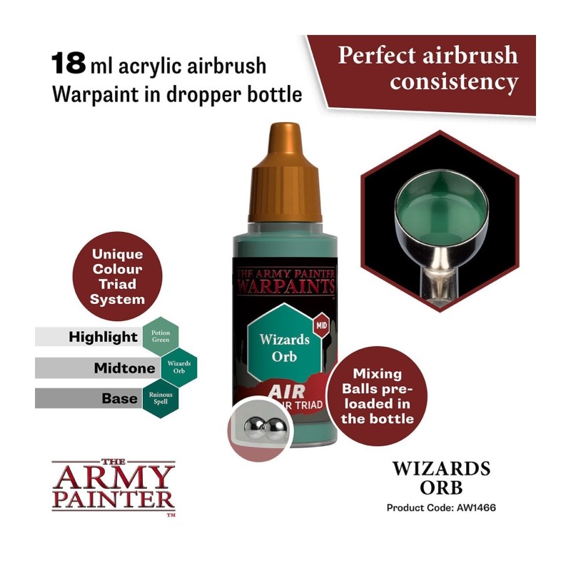 Pintura aerógrafo Warpaints Air – Wizards Orb - The Army Painter