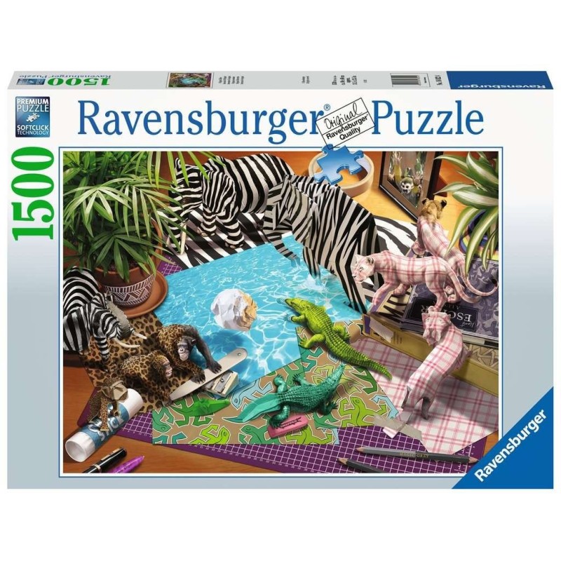 Puzzle 1500 Pz: Aventura de origami