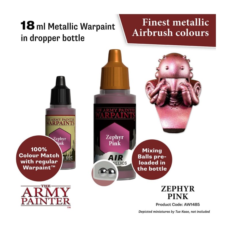 Pintura aerógrafo Warpaints Air – Zephyr Pink - The Army Painter