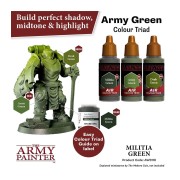 Pintura aerógrafo Warpaints Air – Militia Green - The Army Painter