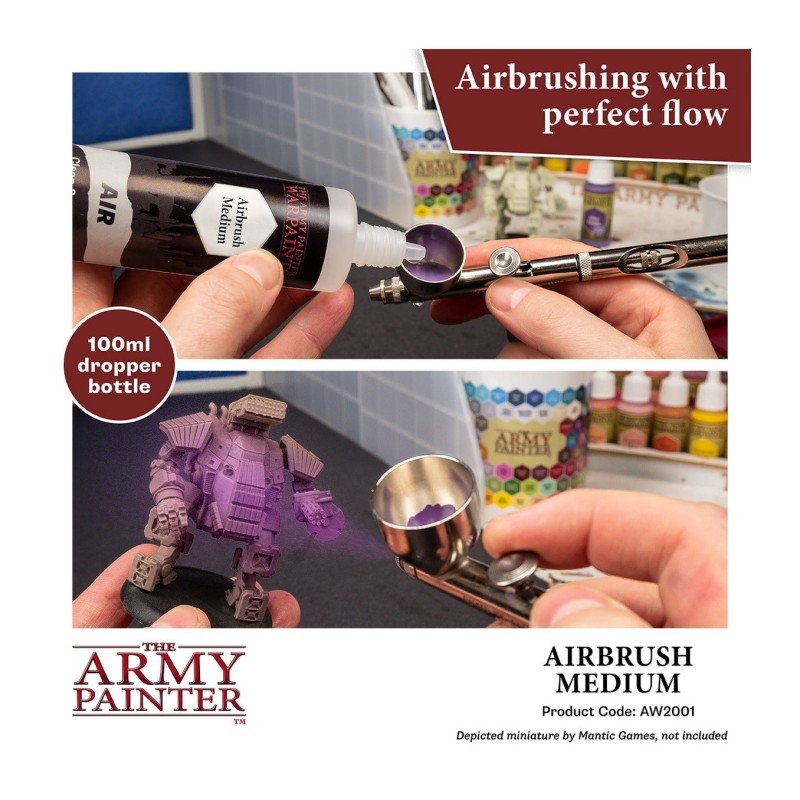 Medium Warpaints – Airbrush Medium - The Army Painter