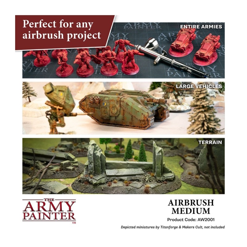 Medium Warpaints – Airbrush Medium - The Army Painter