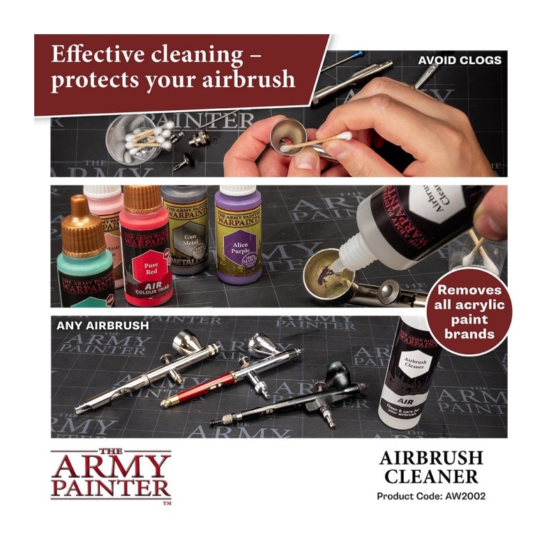 Pincel – Airbrush Cleaner, 100 ml - The Army Painter
