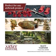 Pintura aerógrafo Warpaints Air – Anti - shine Varnish, 100 ml - The Army Painter