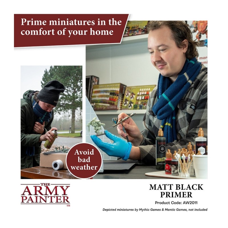Imprimación Colour Primer – Air Primer Black, 100 ml - The Army Painter
