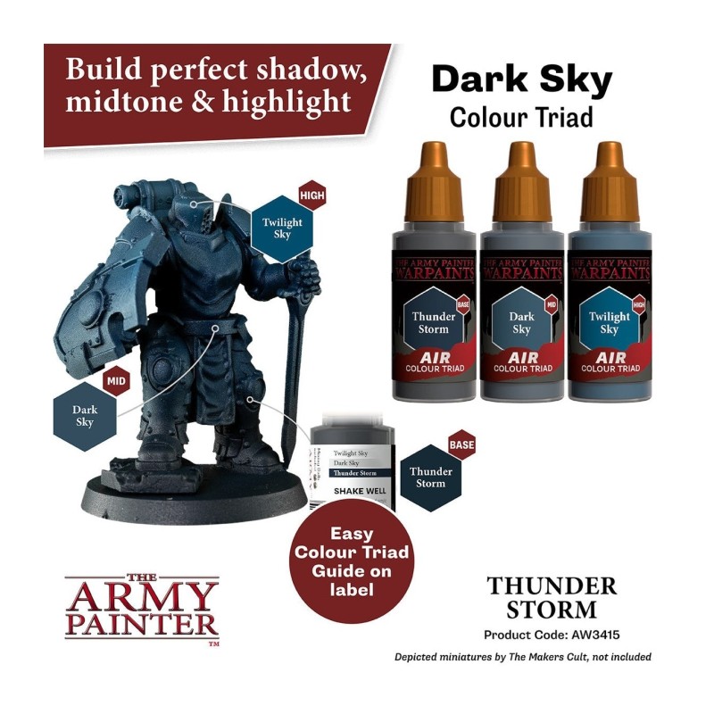 Pintura aerógrafo Warpaints Air – Thunder Storm - The Army Painter