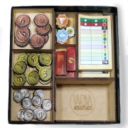 Inserto compatible con 7 WONDERS DUEL (Base + Expansión Ágora + Expansión Pantheon) (Desarmado)
