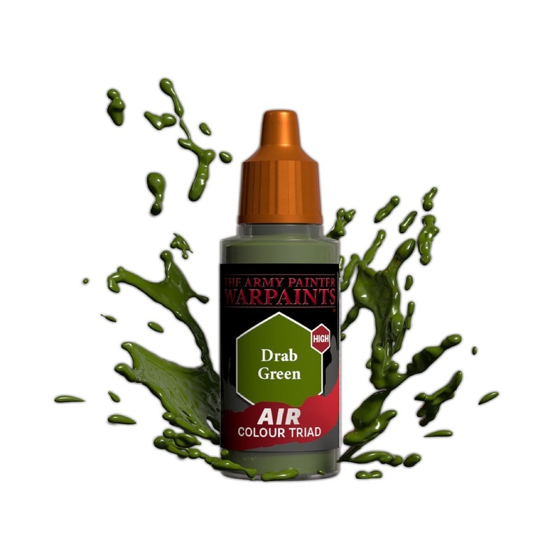 Pintura aerógrafo Warpaints Air – Drab Green - The Army Painter