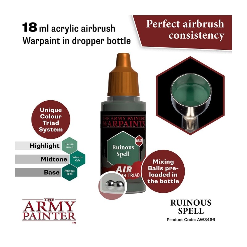Pintura aerógrafo Warpaints Air – Ruinous Spell - The Army Painter