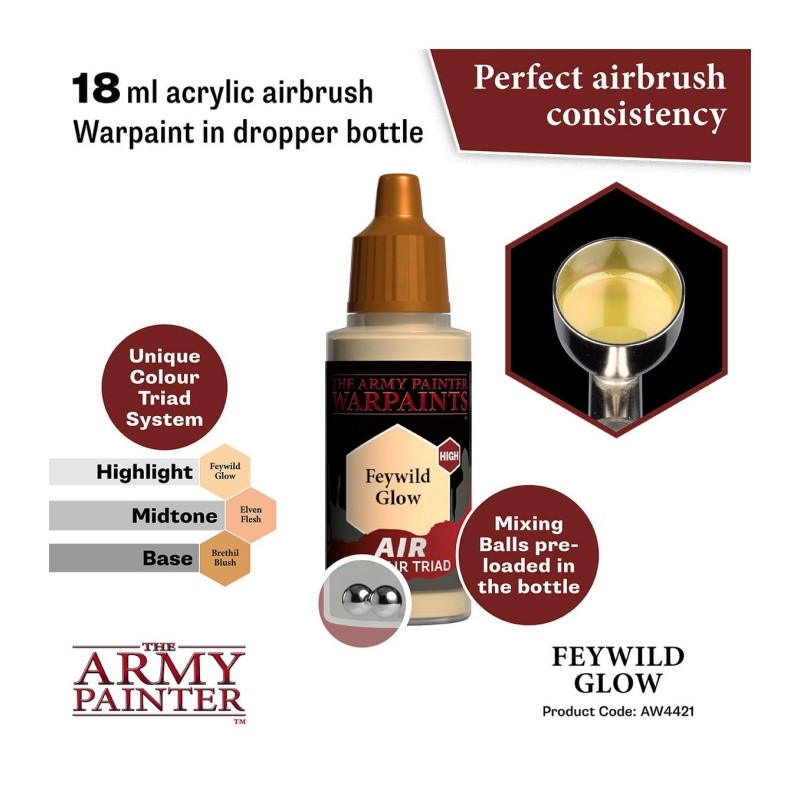 Pintura aerógrafo Warpaints Air – Feywild Glow - The Army Painter