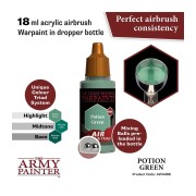 Pintura aerógrafo Warpaints Air – Potion Green - The Army Painter
