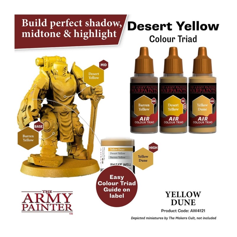 Pintura aerógrafo Warpaints Air – Yellow Dune - The Army Painter
