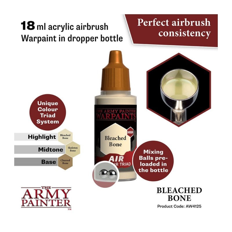 Pintura aerógrafo Warpaints Air – Bleached Bone - The Army Painter