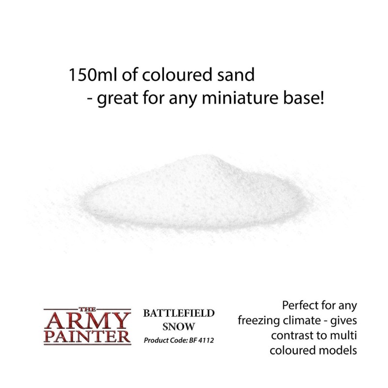 Escenografía – Battlefield Snow - The Army Painter