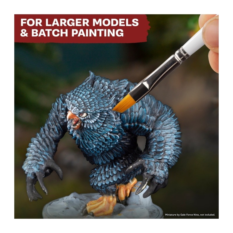 Pincel – Wargamer Brush - Large Drybrush - The Army Painter