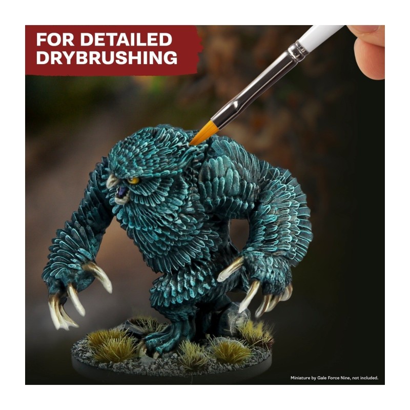 Pincel – Wargamer Brush - Small Drybrush - The Army Painter