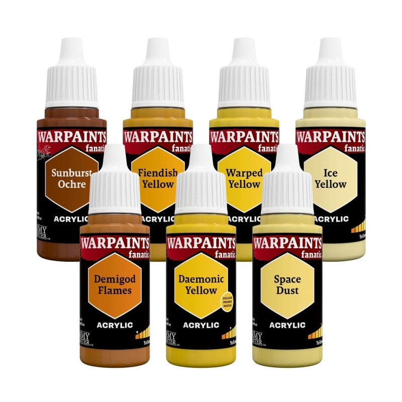 Pintura Warpaints – Flexible Triad PLUS+: Yellows - The Army Painter