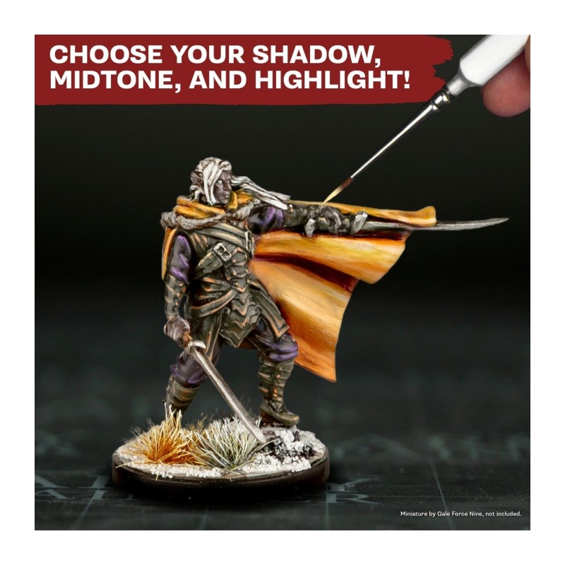 Pintura Warpaints – Flexible Triad PLUS+: Yellows - The Army Painter