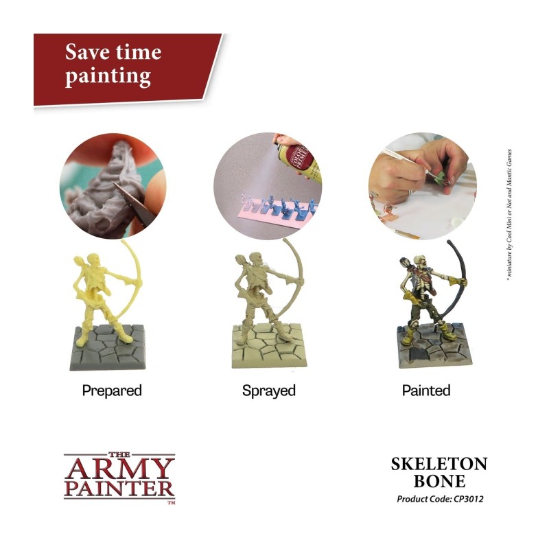 Imprimación Colour Primer – Skeleton Bone - The Army Painter