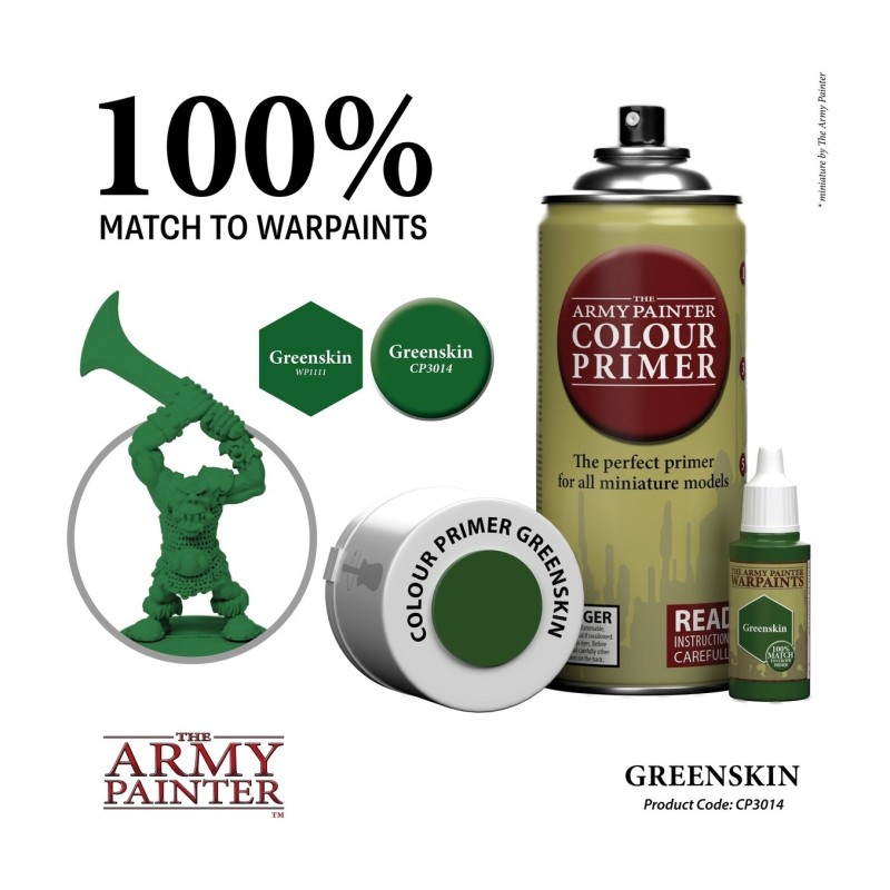 Imprimación Colour Primer – Greenskin - The Army Painter