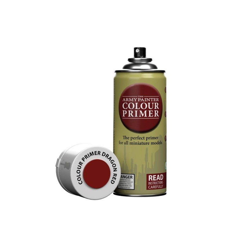 Imprimación Colour Primer – Dragon Red - The Army Painter