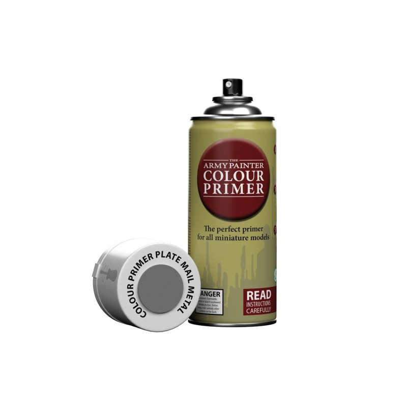 Imprimación Colour Primer – Plate Mail Metal - The Army Painter