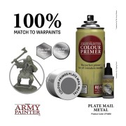Imprimación Colour Primer – Plate Mail Metal - The Army Painter
