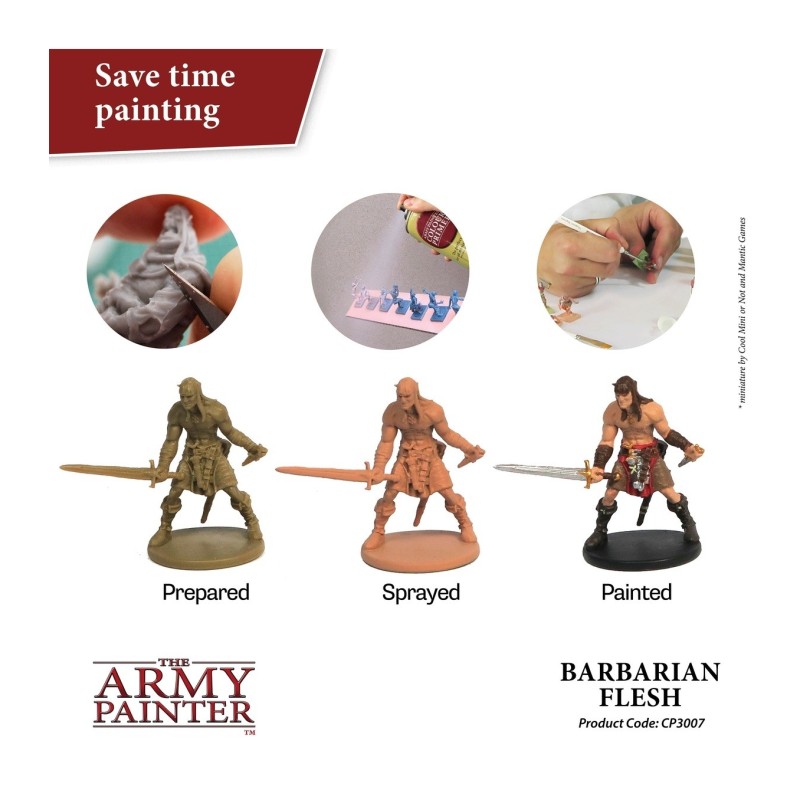Imprimación Colour Primer – Barbarian Flesh - The Army Painter