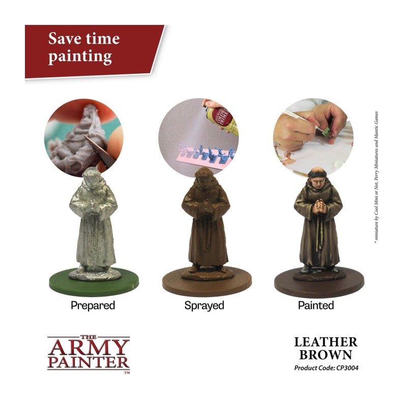 Imprimación Colour Primer – Leather Brown - The Army Painter