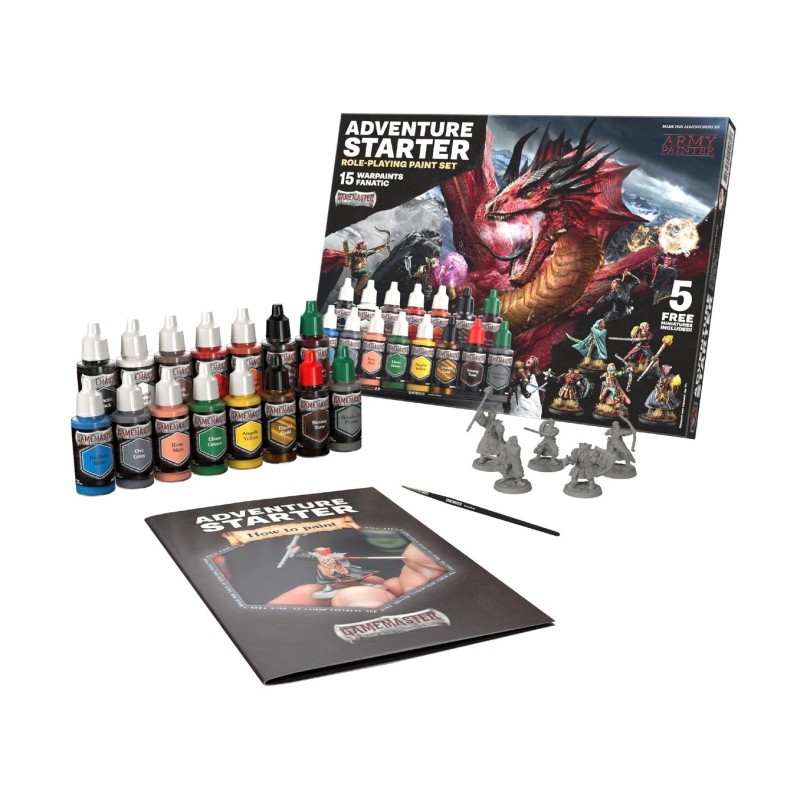 Starter set – GameMaster: Adventure Starter Role - playing Paint Set - The Army Painter