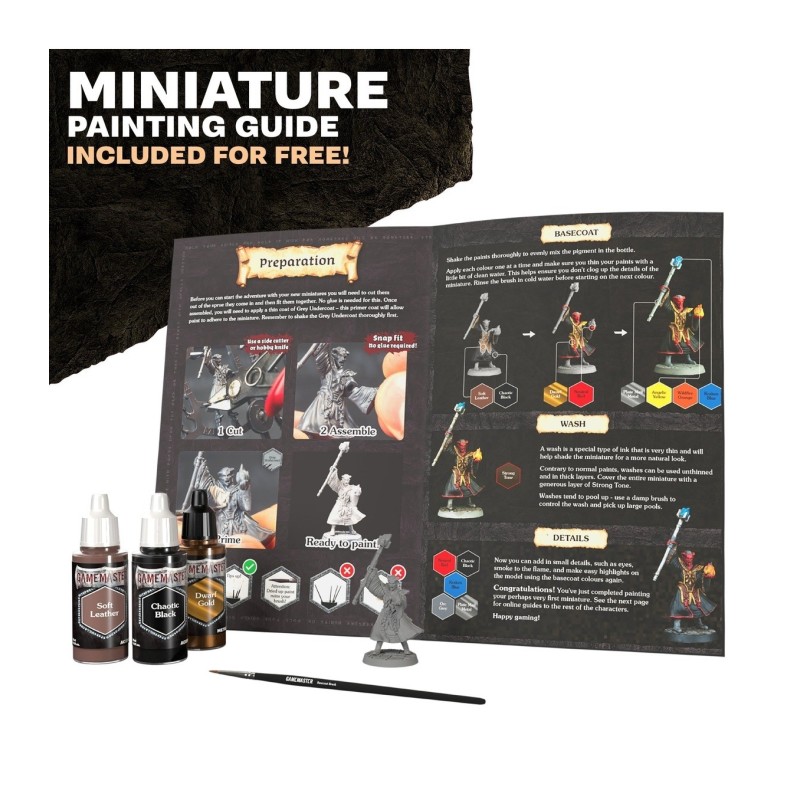 Starter set – GameMaster: Adventure Starter Role - playing Paint Set - The Army Painter