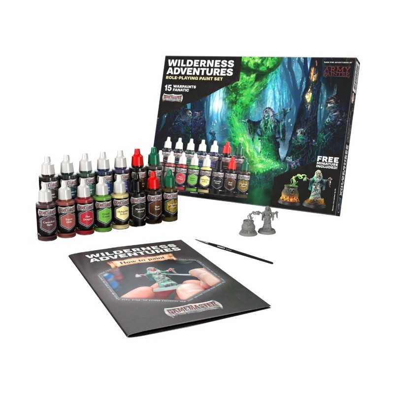 Set – GameMaster: Wilderness Adventures Role - playing Paint Set - The Army Painter